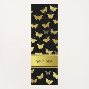 Tapete De Yoga personalizado, modelo, borboleta, borboletas,