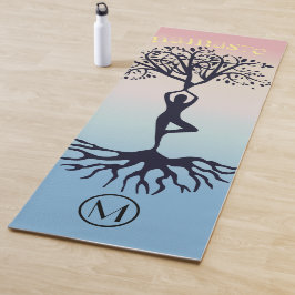 Tapete de Yoga Personalizado Nome