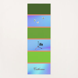 Tapete De Yoga Personalizar Cor do Pastel Aestésico