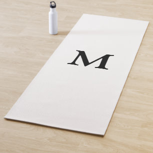 Tapete De Yoga personalize com seu monograma