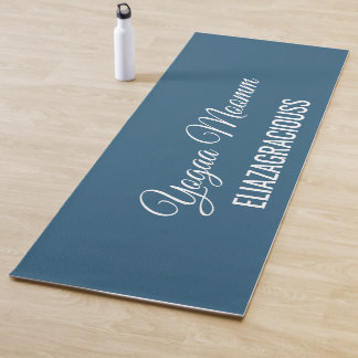 Tapete De Yoga Personalize Cute Minimalist Yoga Mom Mat with Name