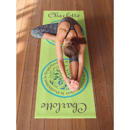 Tapete De Yoga (Personalize-me) Yin Yang Olive Workout, Pilates e
