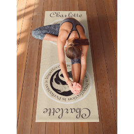 Tapete De Yoga (Personalize-me) Yin Yang Workout, Pilates &