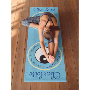 Tapete De Yoga (Personalize-me) Yin Yang Workout, Pilates e