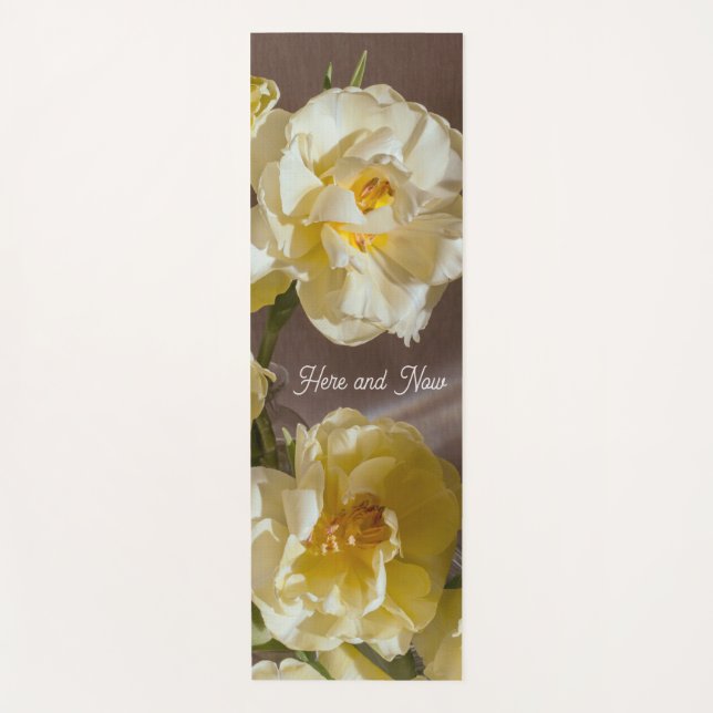 Tapete De Yoga Personalized and elegant floral (Frente)