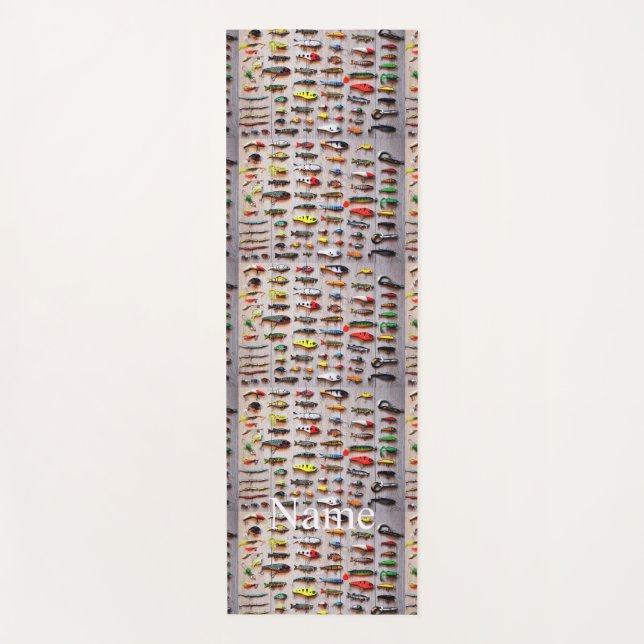 Tapete De Yoga Pesca Clássica Arrasta Thunder_Cove (Frente)