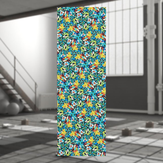 Tapete De Yoga Petal Party Pattern Yoga Mat (Criador carregado)