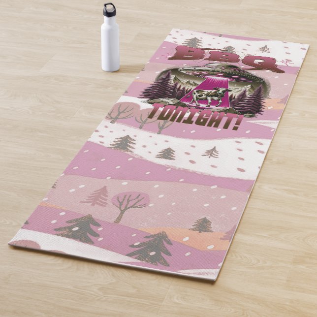 Tapete De Yoga Piada de rapto de CHURRASCO alienígena (In Situ)