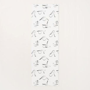 Tapete De Yoga Pilates levanta o teste padrão