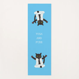 Tapete De Yoga Pílulas de meditação de ioga de gatos-do-Zen media