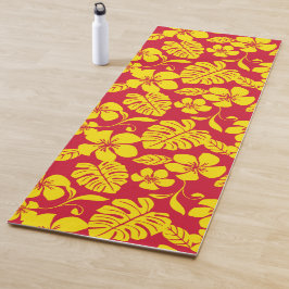 TAPETE DE YOGA PINK BIKINI (VERMELHO/DOURADO)