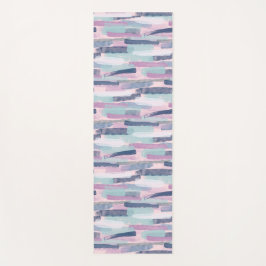 Tapete De Yoga Pinks & Blues Strited Yoga Mat - Na moda