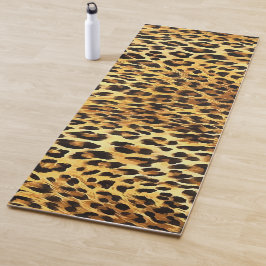 Tapete De Yoga Pintas-leopardo Pintor de Camuflagem