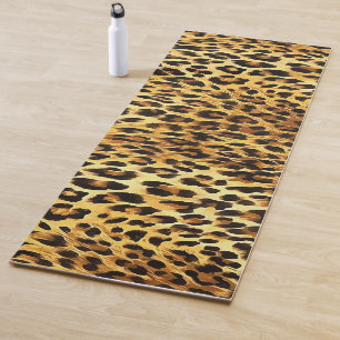 Tapete De Yoga Pintas-leopardo Pintor de Camuflagem