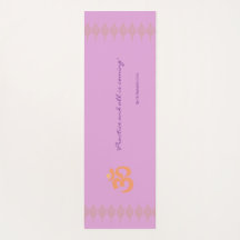 Pintura Floral Luxuriante de Lavanda com Citação d