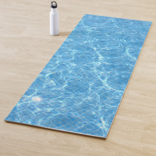 Tapete De Yoga Piscina de Natação Elegante Aqua Modelo