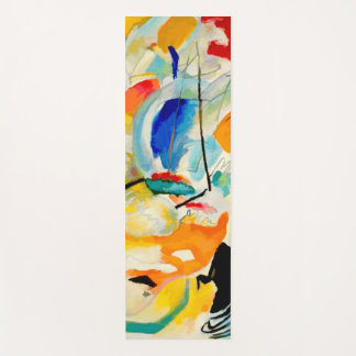 Tapete De Yoga PixDezines Kandinsky 1913 Batalha Naval Improv 31