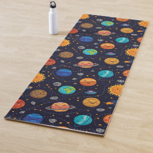 Tapete De Yoga Planetas felizes Yoga Mat