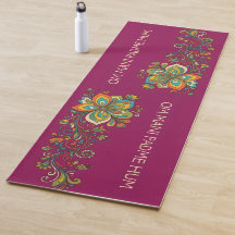 Poder Floral Retro Gavinhas Borda 2 + seu texto