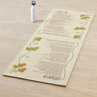Tapete De Yoga Poesia Inspiradora Ithaca Yoga Mat