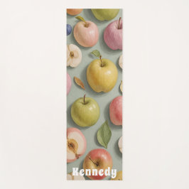 Tapete De Yoga Pomar Whimsy: Fruta de Pastel