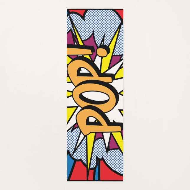 Tapete De Yoga Pop Art Yoga Mat (Frente)