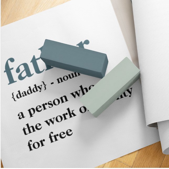 Tapete De Yoga Presente de Dia de os pais Feliz para Foto de Cola (Criador carregado)