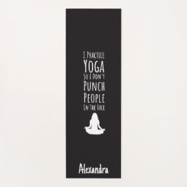 Tapete De Yoga Presentes Engraçados de Ioga Presentes Personaliza