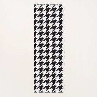 Tapete De Yoga Pretty Black White Houndstooth