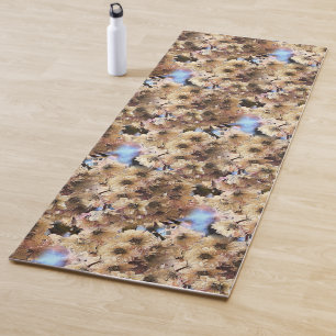 Tapete De Yoga Primavera Blossoms Flower Art Nature Patterno