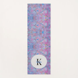 Tapete De Yoga Primavera Dream Floral Monograma Yoga Mat