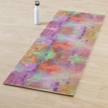 Psicodélica abstrato verde laranja verde