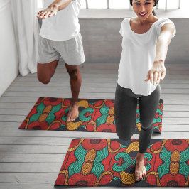 Tapete De Yoga psicodélico