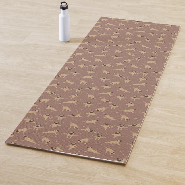 Tapete De Yoga Pug dog Yoga Mat (In Situ)