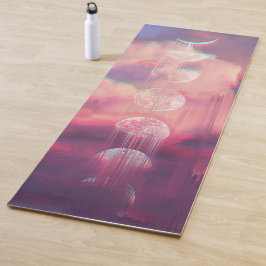 Tapete De Yoga Pulsos aleatórios de Moontime