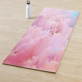 Tapete De Yoga Pulsos aleatórios Pastel