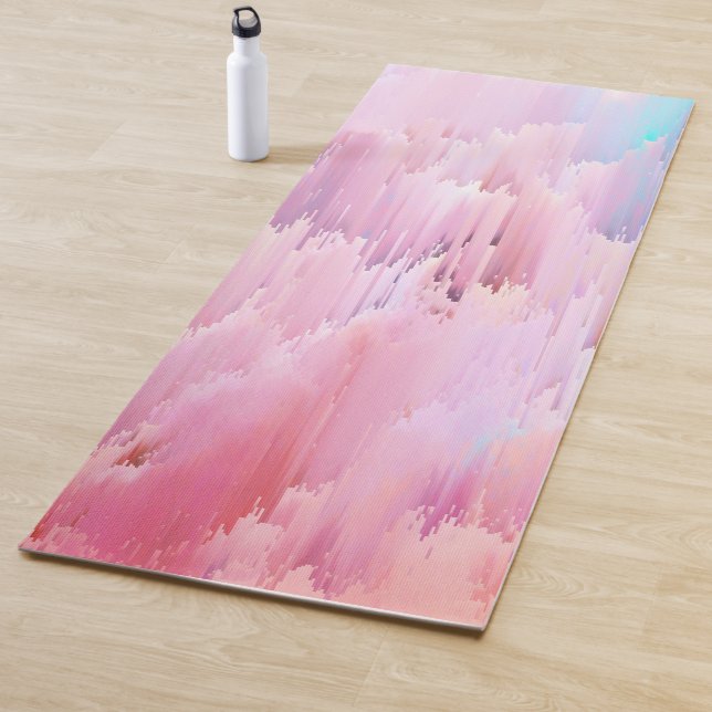 Tapete De Yoga Pulsos aleatórios Pastel (In Situ)