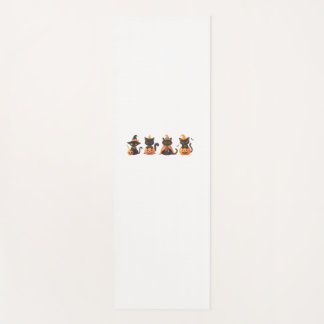 Tapete De Yoga Pumpkin de Gato Negro