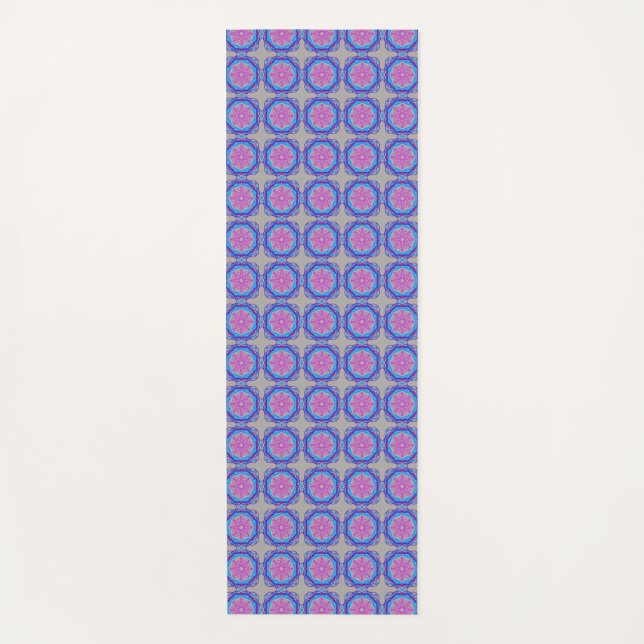 Tapete De Yoga Purple Mandala (Frente)