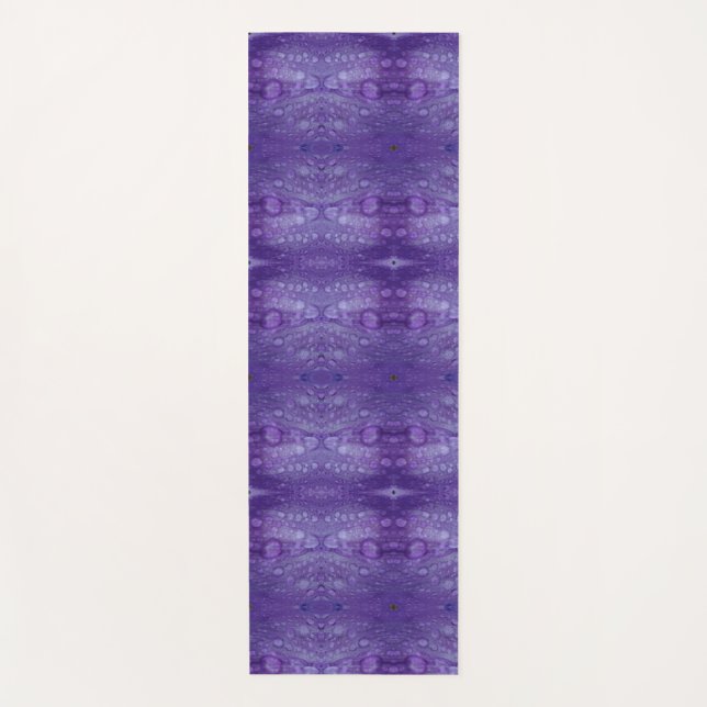 Tapete De Yoga Purples Ikat 9 (Frente)