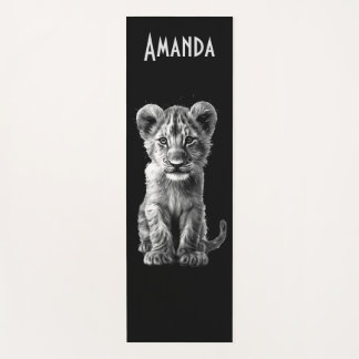Tapete De Yoga Querida, Big Cat Cub Pessoal