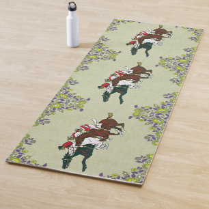 Tapete De Yoga Raça Cavalos Yoga Mat