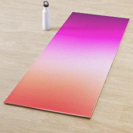 Tapete De Yoga Radiant Pastel Sunset Gradient