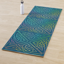 Tapete De Yoga Rainbow Celtic Knot Yoga Mat
