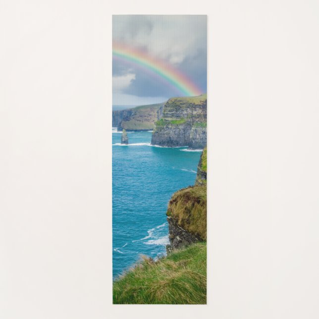 Tapete De Yoga Rainbow Cliff's of Moher (Frente)