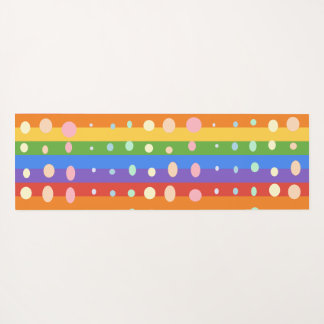 TAPETE DE YOGA RAINBOW DOT STRIPES