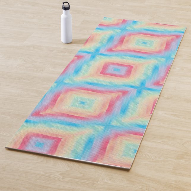 Tapete De Yoga Rainbow Hues Yoga Mat (In Situ)