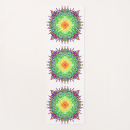 Tapete De Yoga Rainbow Mandala