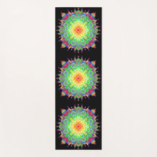 Tapete De Yoga Rainbow Mandala Yoga Mat