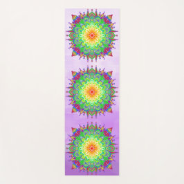 Tapete De Yoga Rainbow Mandala Yoga Mat